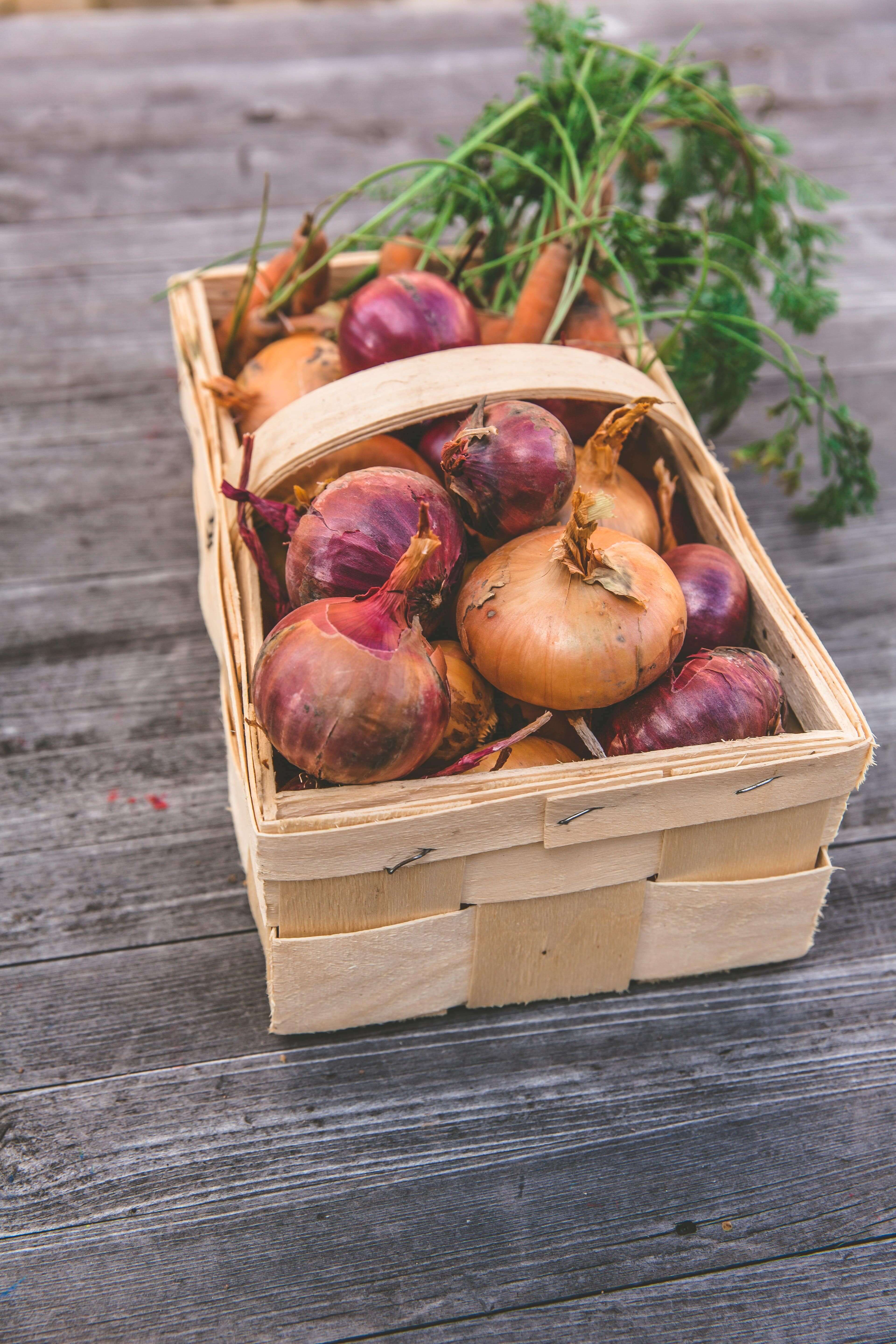 Onions are best eaten raw, at night